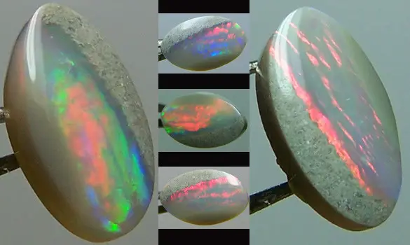 SOLID OPALE NOIRE 1.90 CT L. RIDGE AUS.