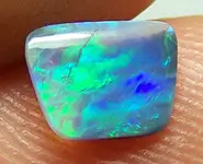 BLACK OPAL 0.45 CT LIGHTNING RIDGE