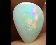 WHITE OPAL 4.85 CT COOBER PEDY