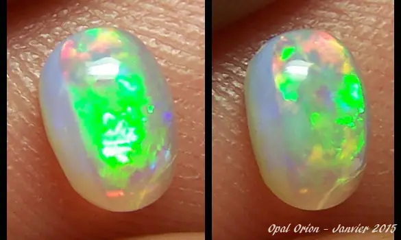 CRYSTAL OPAL 0.50 CT AUSTRALIA L. RIDGE