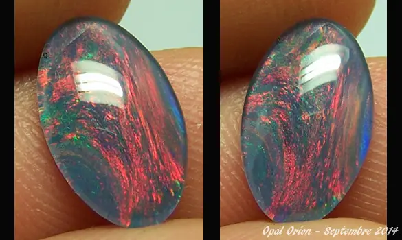 OPALE TRIPLET 13x8mm AUSTRALIE