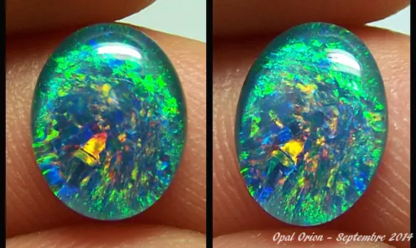 OPAL TRIPLET 10x8mm AUSTRALIA