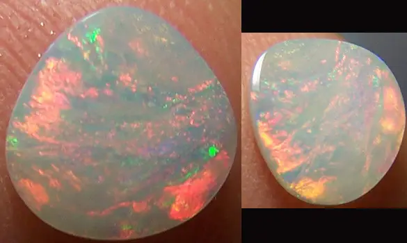SOLID BLACK OPAL 0.70 CT AUSTRALIA