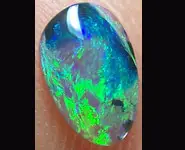 SOLID BLACK CRYSTAL 0.60 CT AUSTRALIA