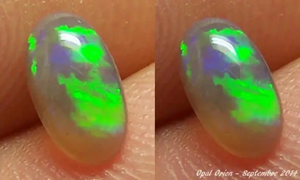 CRYSTAL OPAL 0.45 CT AUSTRALIA L. RIDGE