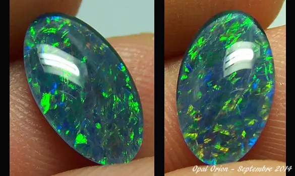 OPALE TRIPLET 13x8mm AUSTRALIE