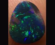 SOLID BLACK CRYSTAL 0.45 CT AUSTRALIA