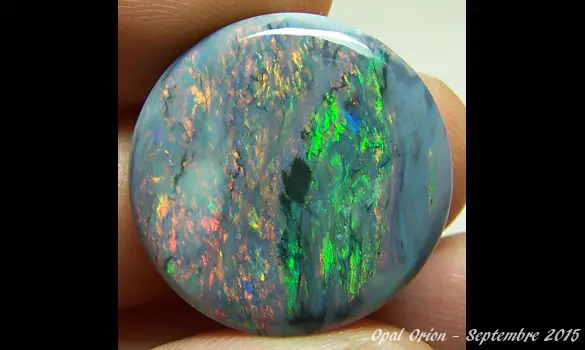 DARK OPAL 20.70 CT AUSTRALIA L. RIDGE