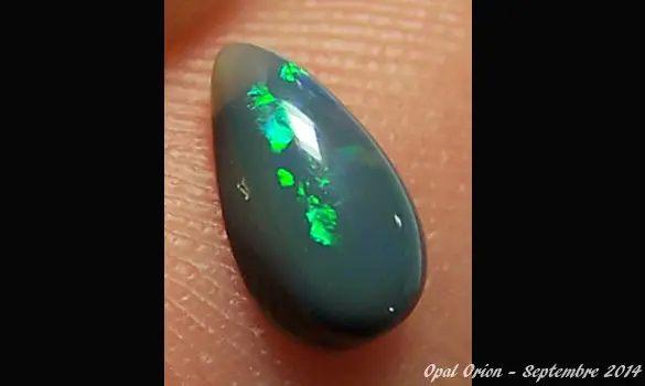BLACK OPAL 0.65 CT AUSTRALIA L. RIDGE