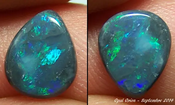 OPALE NOIRE 0.90 CT PIERRE AUSTRALIE