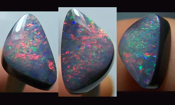 SOLID OPALE NOIRE 3.55 CT AUSTRALIE