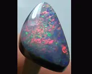 SOLID BLACK OPAL 3.55 CT AUSTRALIA
