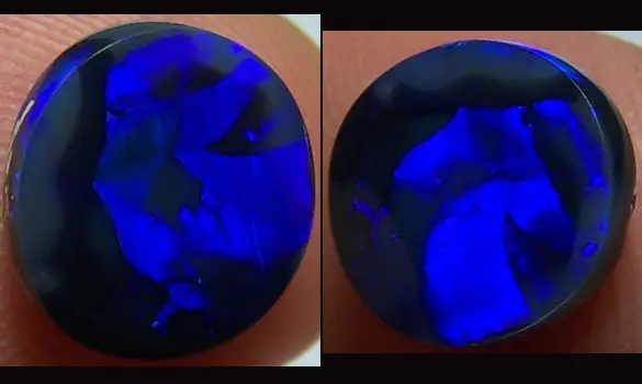 SOLID BLACK OPAL 3.20 CT AUSTRALIA