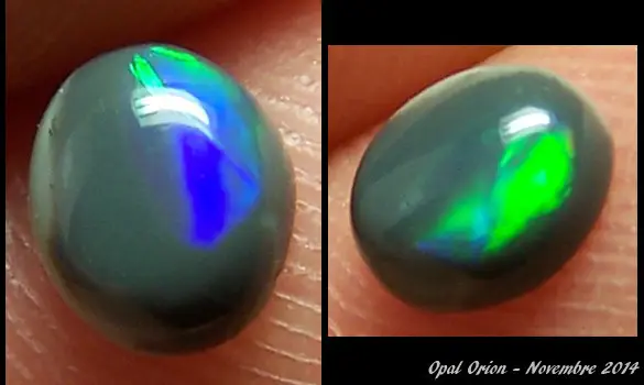 BLACK OPAL 0.50 CT AUSTRALIA L. RIDGE