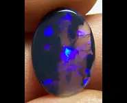 CRYSTAL BLACK OPAL 1.55 CT AUSTRALIA