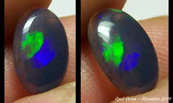 OPALE NOIRE CRISTAL 1.05 CT AUSTRALIE