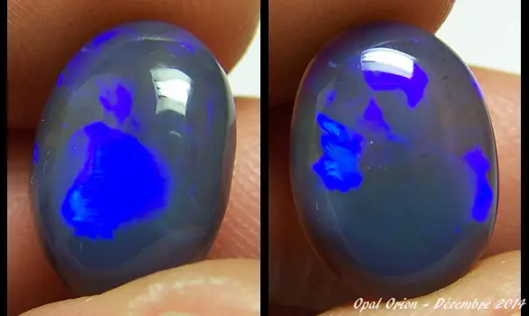 OPALE NOIRE CRISTAL 4.60 CT AUSTRALIE