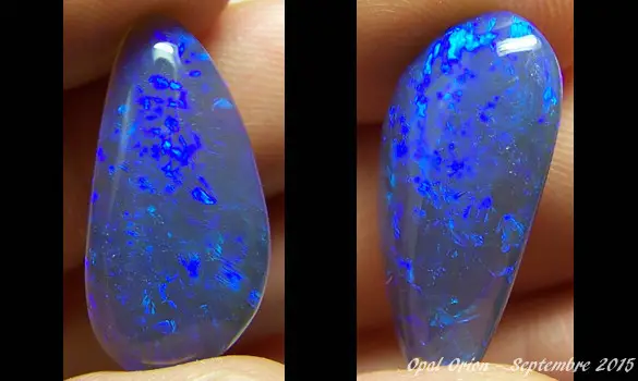 OPALE NOIRE CRISTAL 8 CT AUSTRALIE