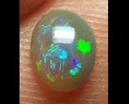 CRYSTAL BLACK OPAL 0.35 CT AUSTRALIA