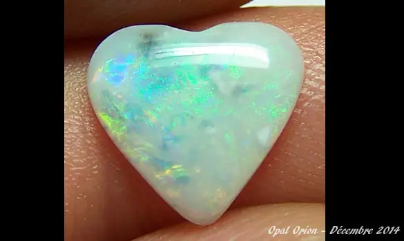 HEART OPAL 1.45 CT AUSTRALIA L. RIDGE