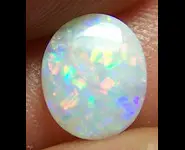 WHITE OPAL 0.60 CT AUSTRALIA C. PEDY