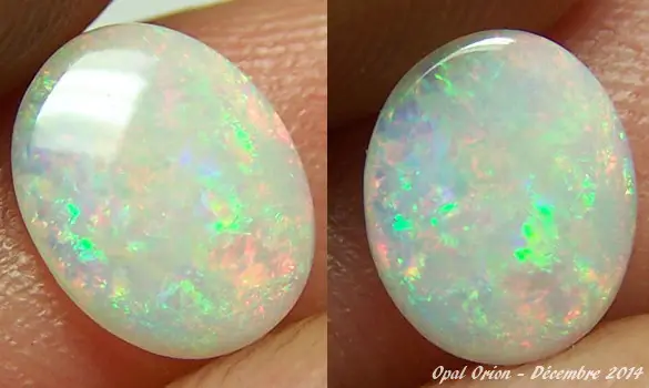 OPALE BLANCHE 0.70 CT PIERRE AUSTRALIE