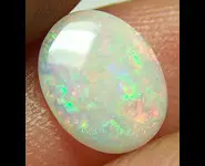 WHITE OPAL 0.70 CT AUSTRALIA C. PEDY