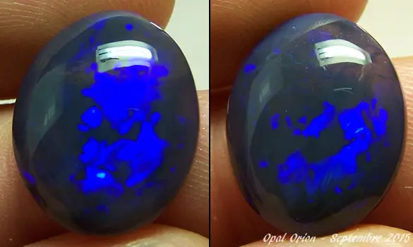 CRYSTAL BLACK OPAL 11.60 CT AUSTRALIA