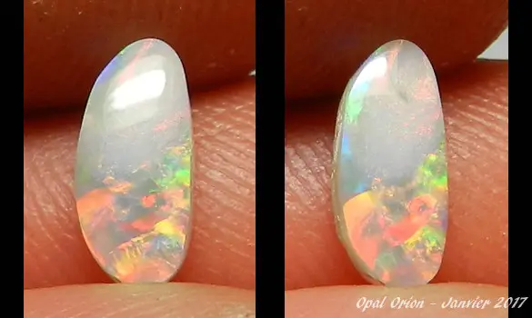 DARK OPAL 0.50 CT AUSTRALIA L. RIDGE