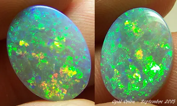 CRYSTAL BLACK OPAL 4.50 CT AUSTRALIA