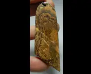 PENDENTIF PIERRE OPALE BOULDER MATRICE