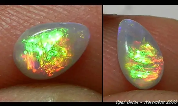 CRYSTAL OPAL 0.40 CT AUSTRALIA L. RIDGE