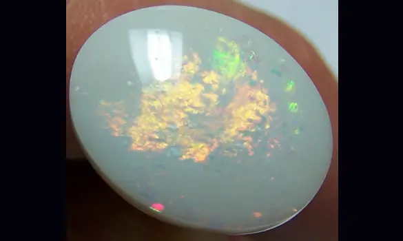 SOLID BLACK OPAL 6.65 CT AUSTRALIA