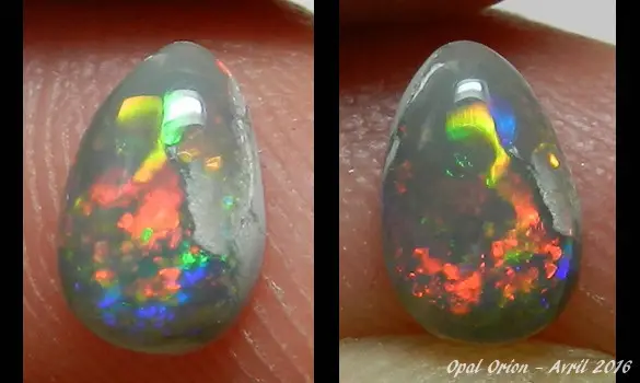 DARK OPAL 0.60 CT AUSTRALIA L. RIDGE