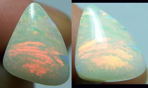 SOLID WHITE OPAL 2.70 CT AUSTRALIA