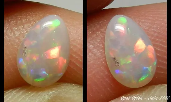 PIERRE OPALE CRISTAL 0.60 CT AUSTRALIE