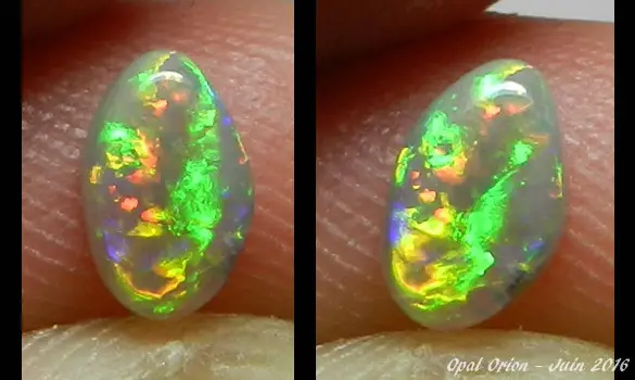 OPALE DARK CRISTAL 0.55 CT AUSTRALIE