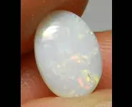 WHITE OPAL 0.70 CT AUSTRALIA L. RIDGE