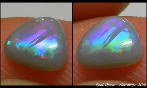 DARK OPAL 0.40 CT AUSTRALIA L. RIDGE
