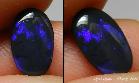 BLACK OPAL 0.75 CT AUSTRALIA L. RIDGE