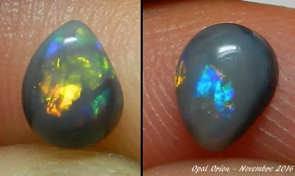 BLACK OPAL 0.55 CT AUSTRALIA L. RIDGE