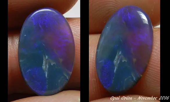 BLACK OPAL CRYSTAL 2.95 CT AUSTRALIA