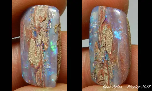 BOULDER OPAL WOOD FOSSIL AUSTRALIA