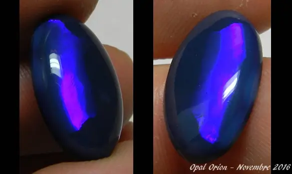 PIERRE OPALE NOIRE 7.55 CT AUSTRALIE