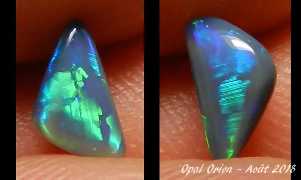BLACK OPAL 0.50 CT AUSTRALIAN STONE