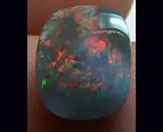 SOLID BLACK OPAL 5.35 CT AUSTRALIA