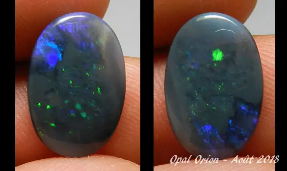 BLACK OPAL 3.50 CT AUSTRALIAN STONE