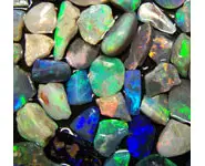 ROUGH BLACK OPAL 745 CT L.RIDGE