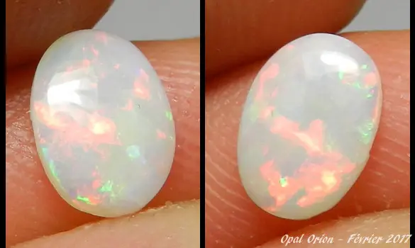 PIERRE OPALE CRISTAL 0.45 CT AUSTRALIE