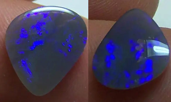 SOLID BLACK OPAL 2.25 CT AUSTRALIA